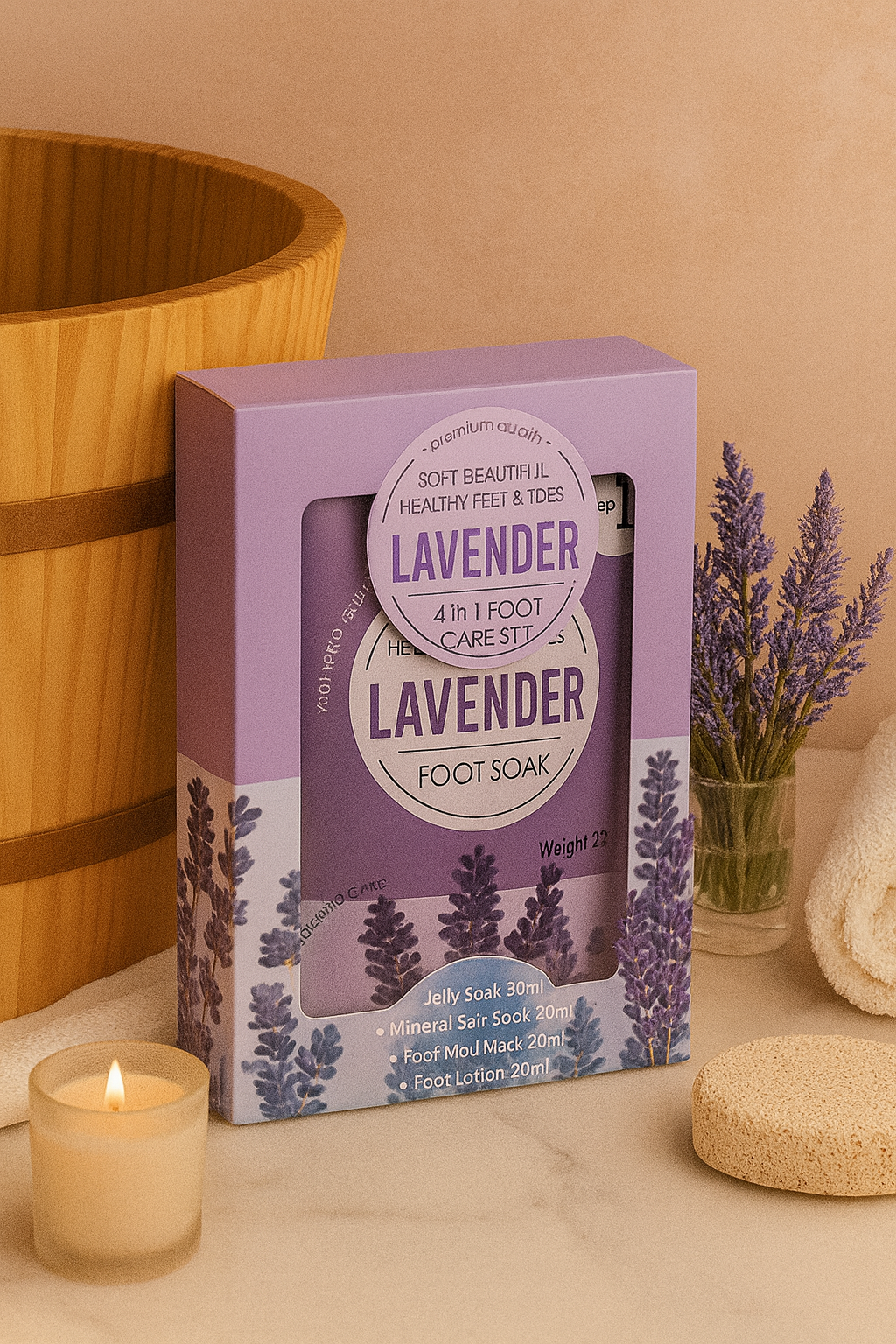 Lavender Spa Pedicure Pack