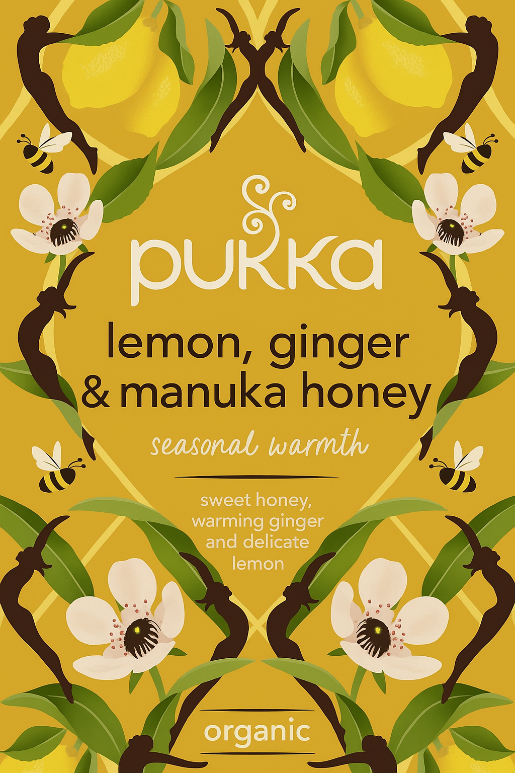 Pukka Tea - Lemon, Ginger & Manuka Honey