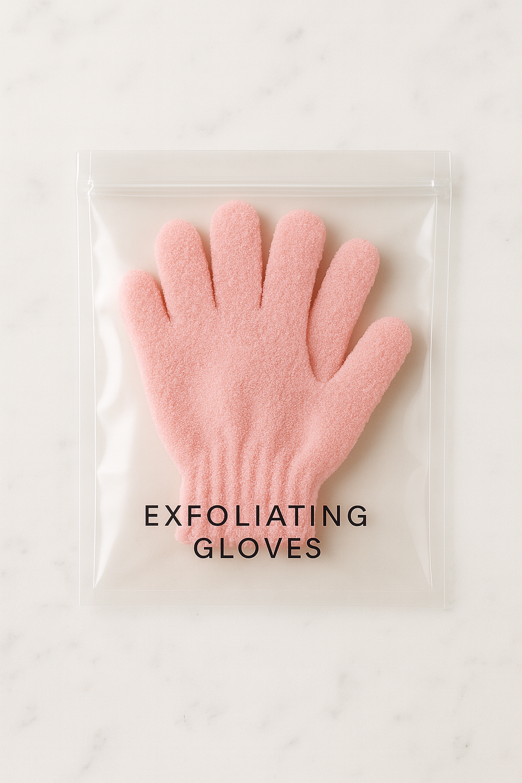 Pink Exfoliation Gloves