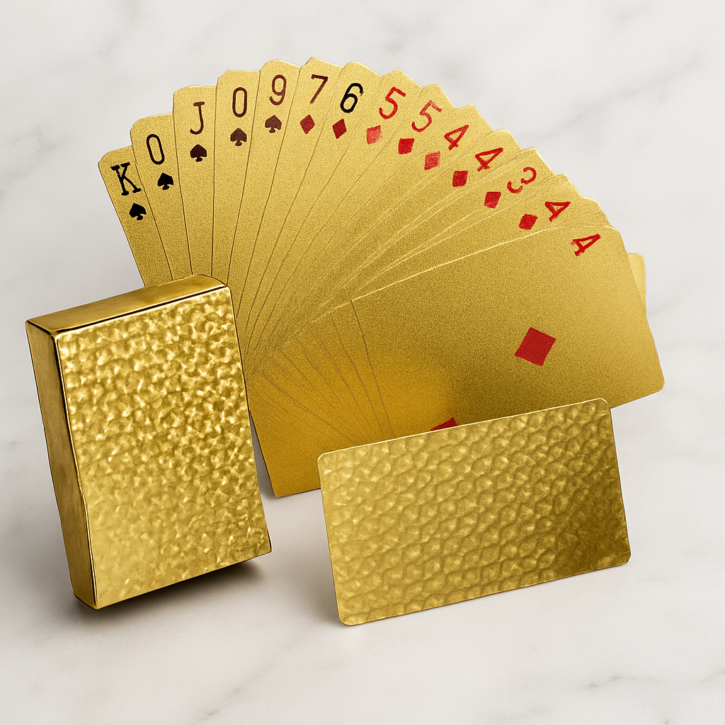 Gold Playing Cards
